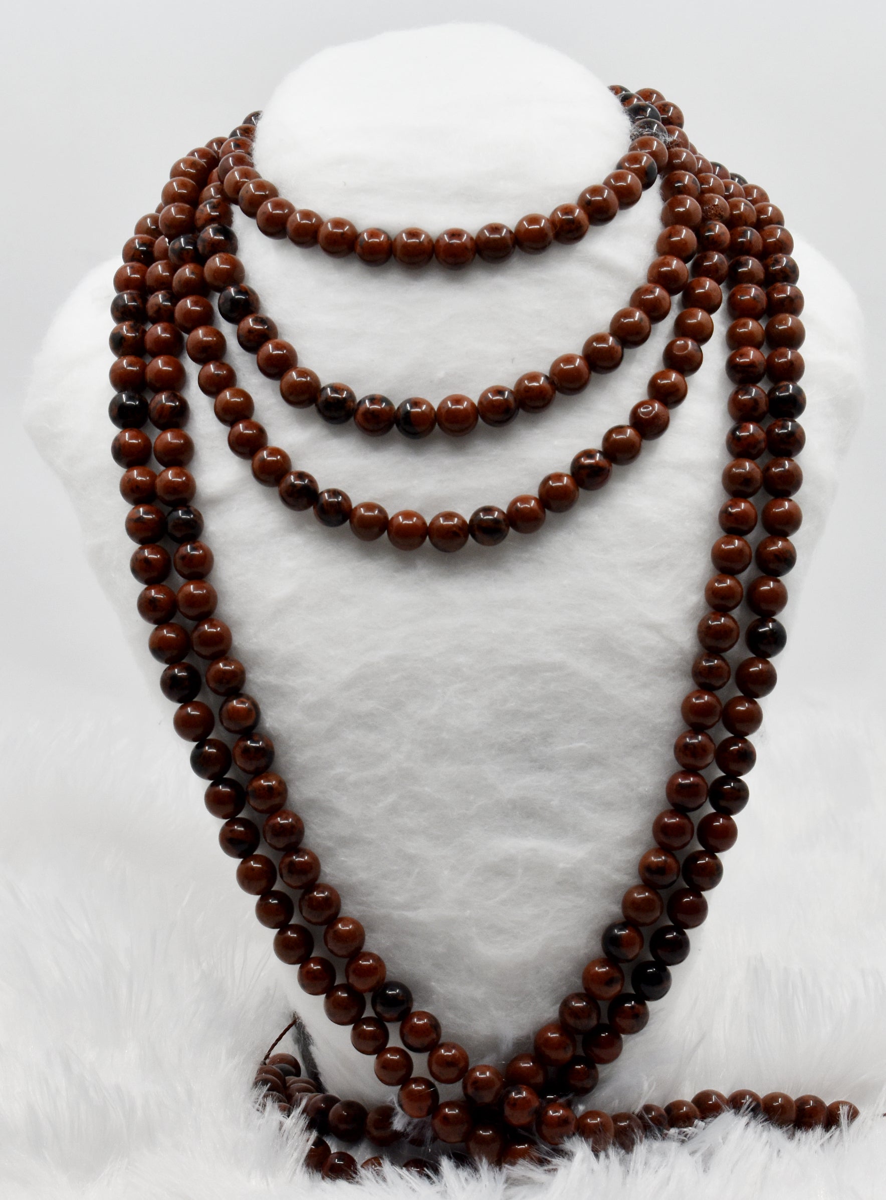Mahogany Obsidian Beads, Natural Round Crystal Beads 4mm to 12mm DestGlow