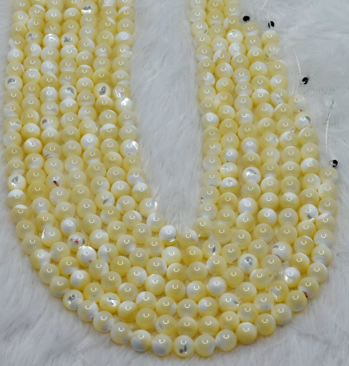 MOP Star Beads, Natural Round Crystal Beads 4mm to 14mm DestGlow