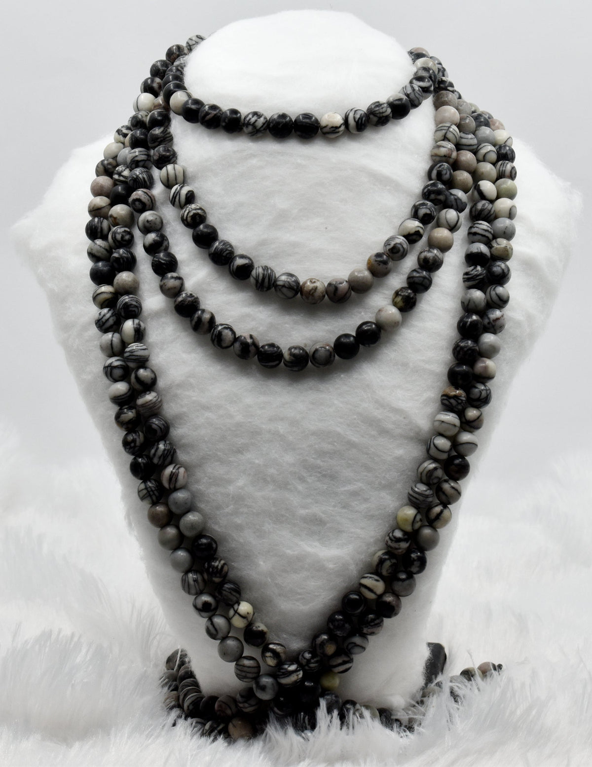 Picasso Jasper Beads, Natural Round Crystal Beads 4mm to 10mm. DestGlow