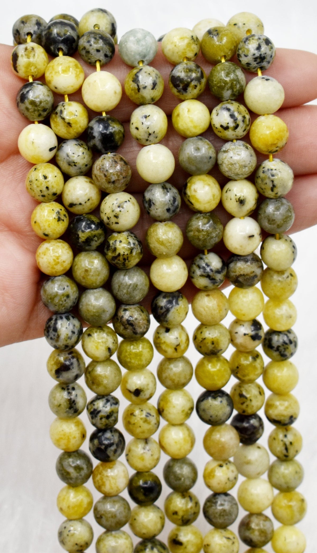 Serpentine Beads, Natural Round Crystal Beads 4mm to 12mm DestGlow