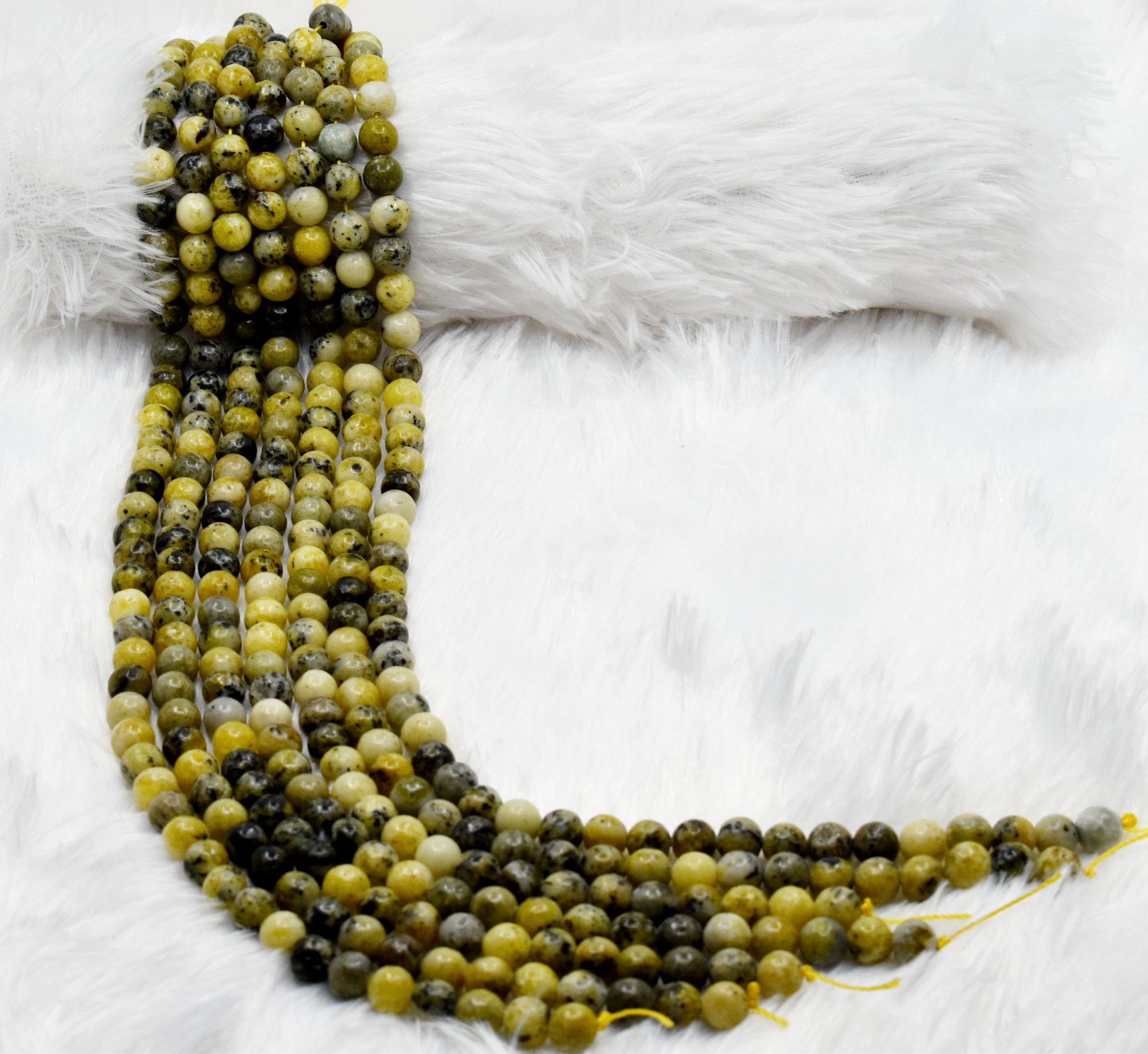 Serpentine Beads, Natural Round Crystal Beads 4mm to 12mm DestGlow
