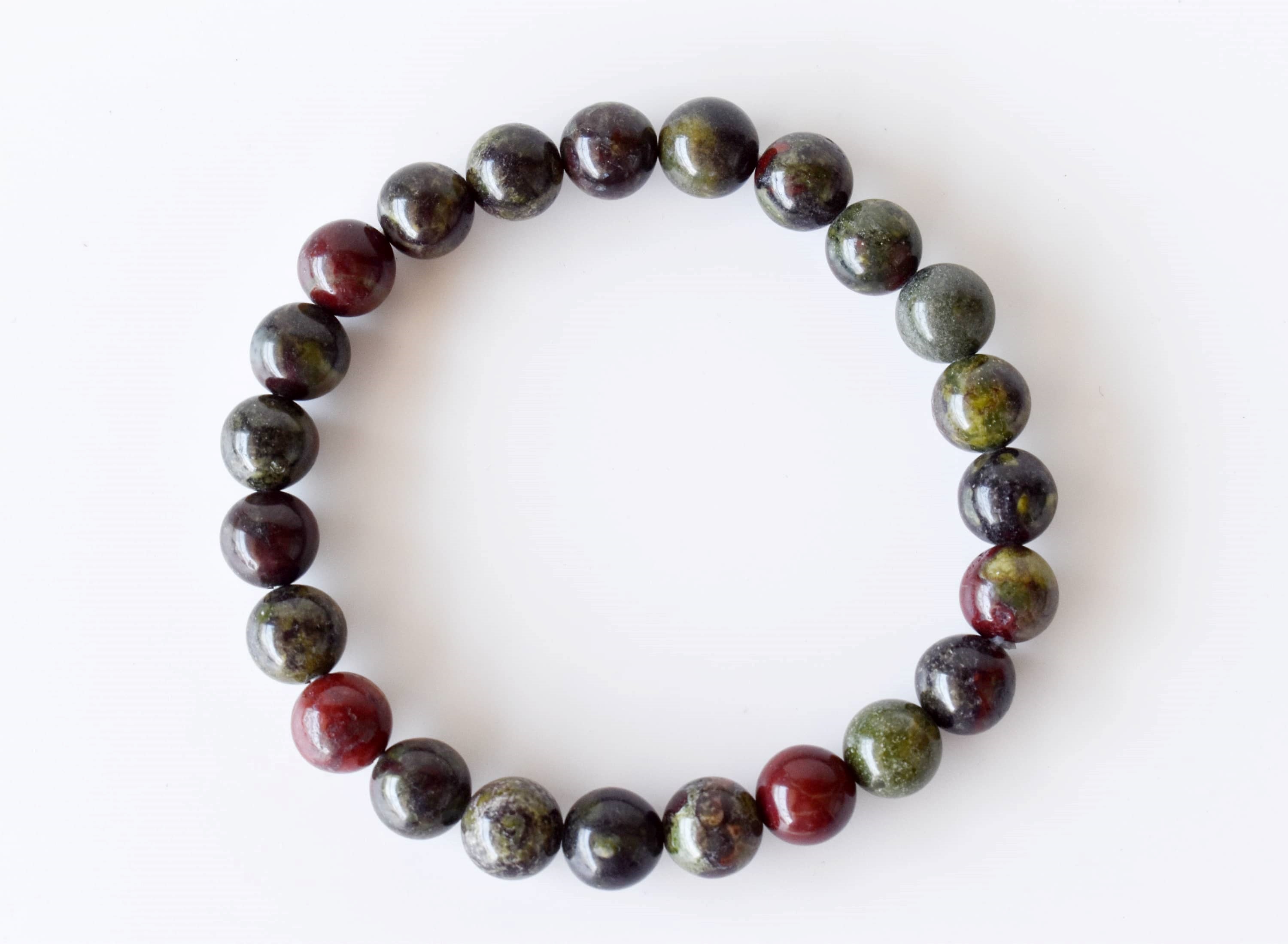 African Bloodstone Bracelet (Courage and Strength) DestGlow