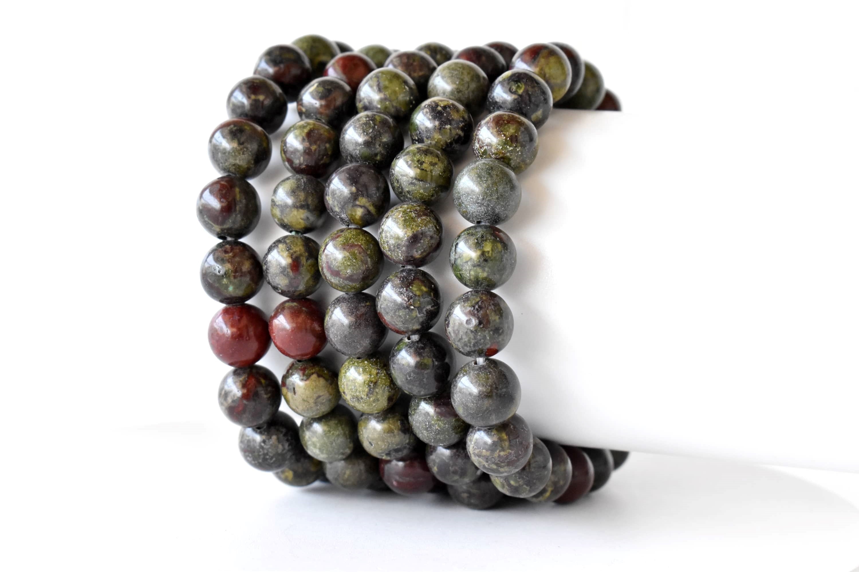 African Bloodstone Bracelet (Courage and Strength) DestGlow