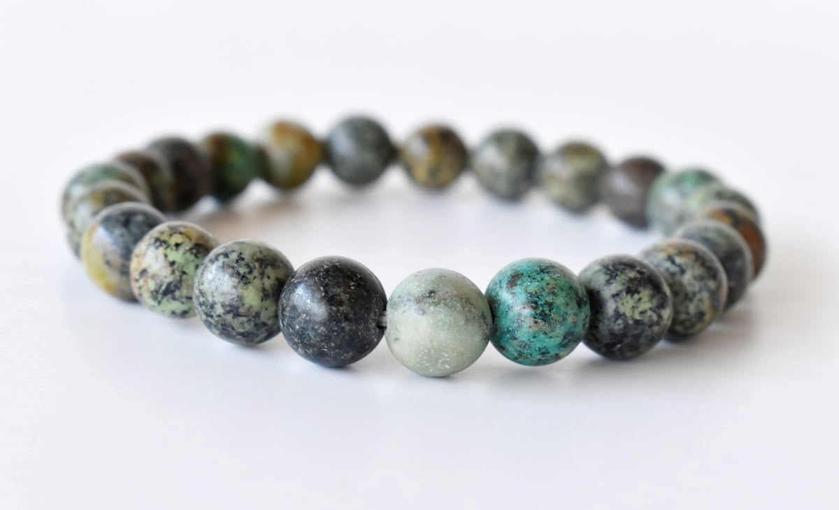 African Turquoise Bracelet (Transformation and Love). DestGlow