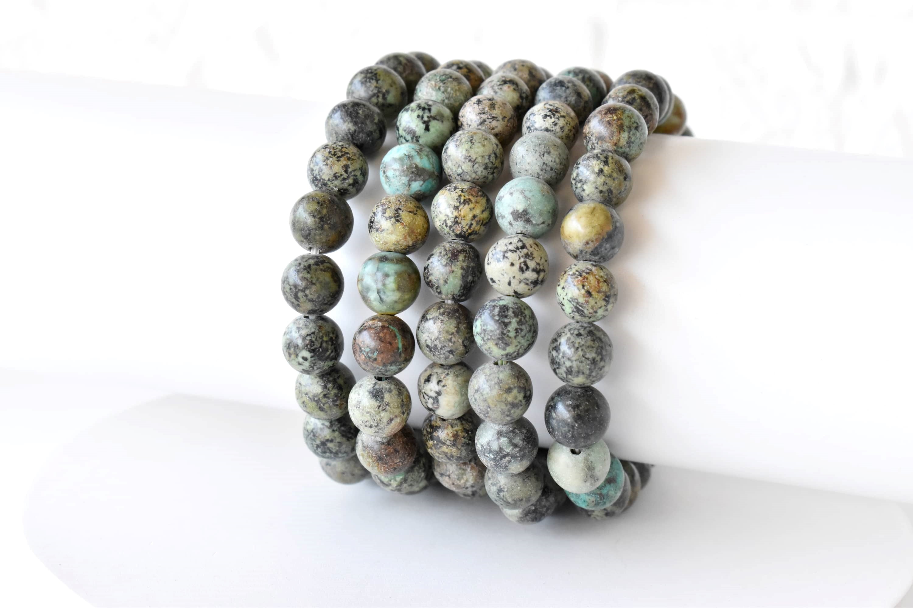 African Turquoise Bracelet (Transformation and Love). DestGlow