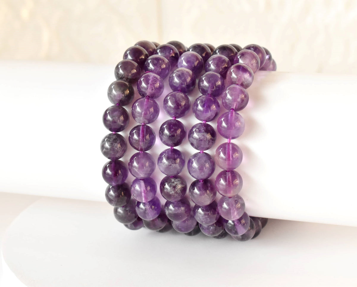 Amethyst Bracelet (Inspiration and Breaking Addictions) DestGlow