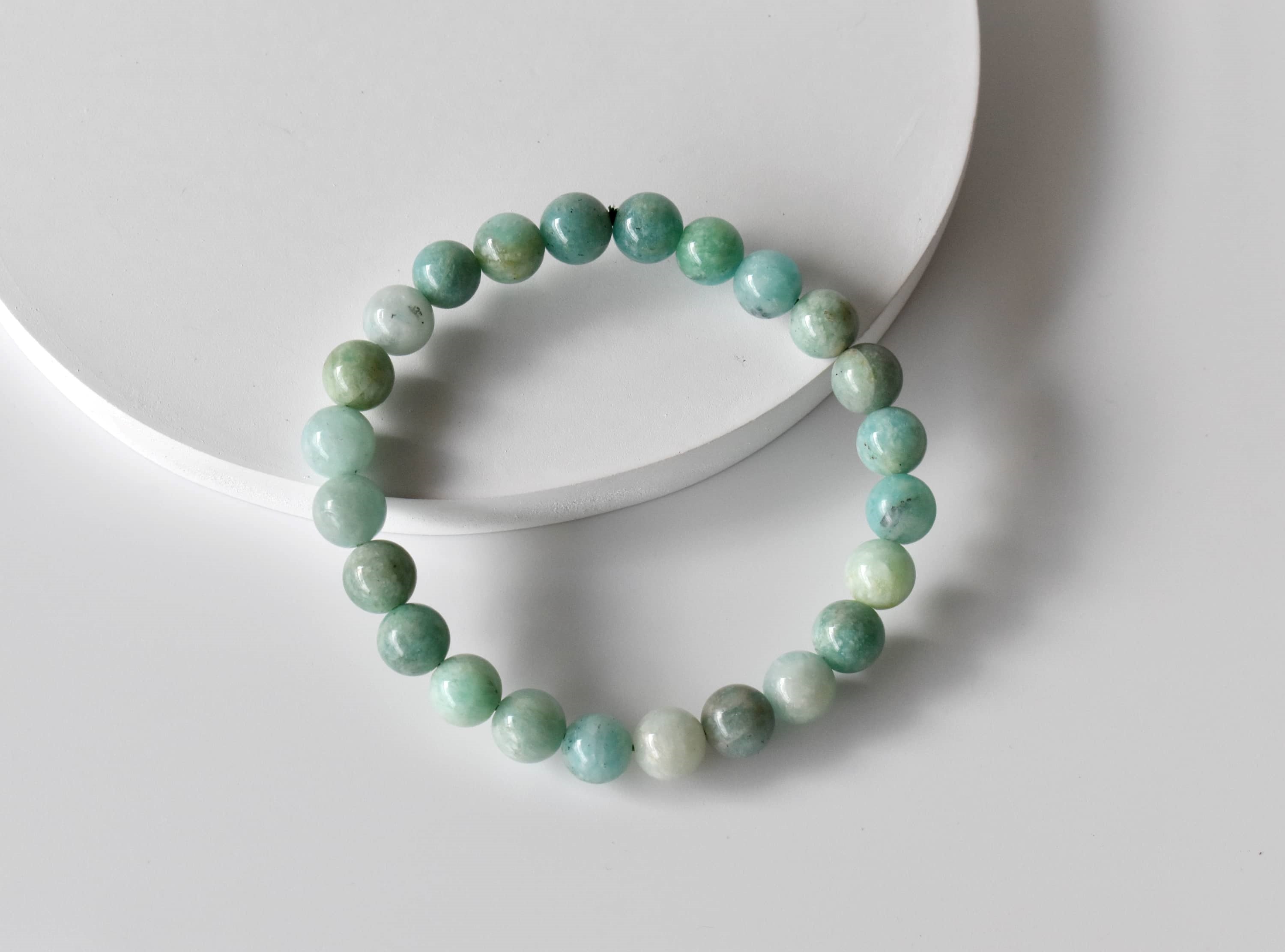 Amazonite Bracelet (Alignment Of Chakra and Trust) DestGlow