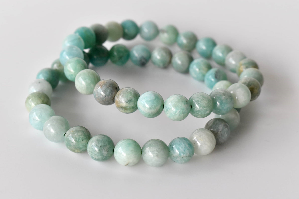 Amazonite Bracelet (Alignment Of Chakra and Trust) DestGlow