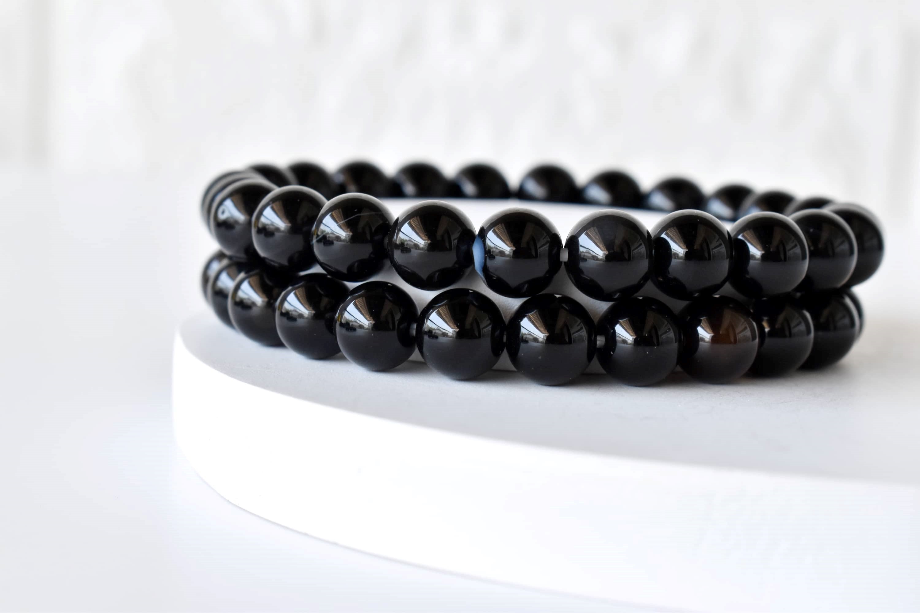 Black Onyx Bracelet (Confidence and Knowledge) DestGlow