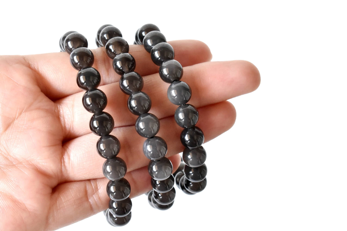 Black Obsidian Bracelet (Transformation and Clearing) DestGlow