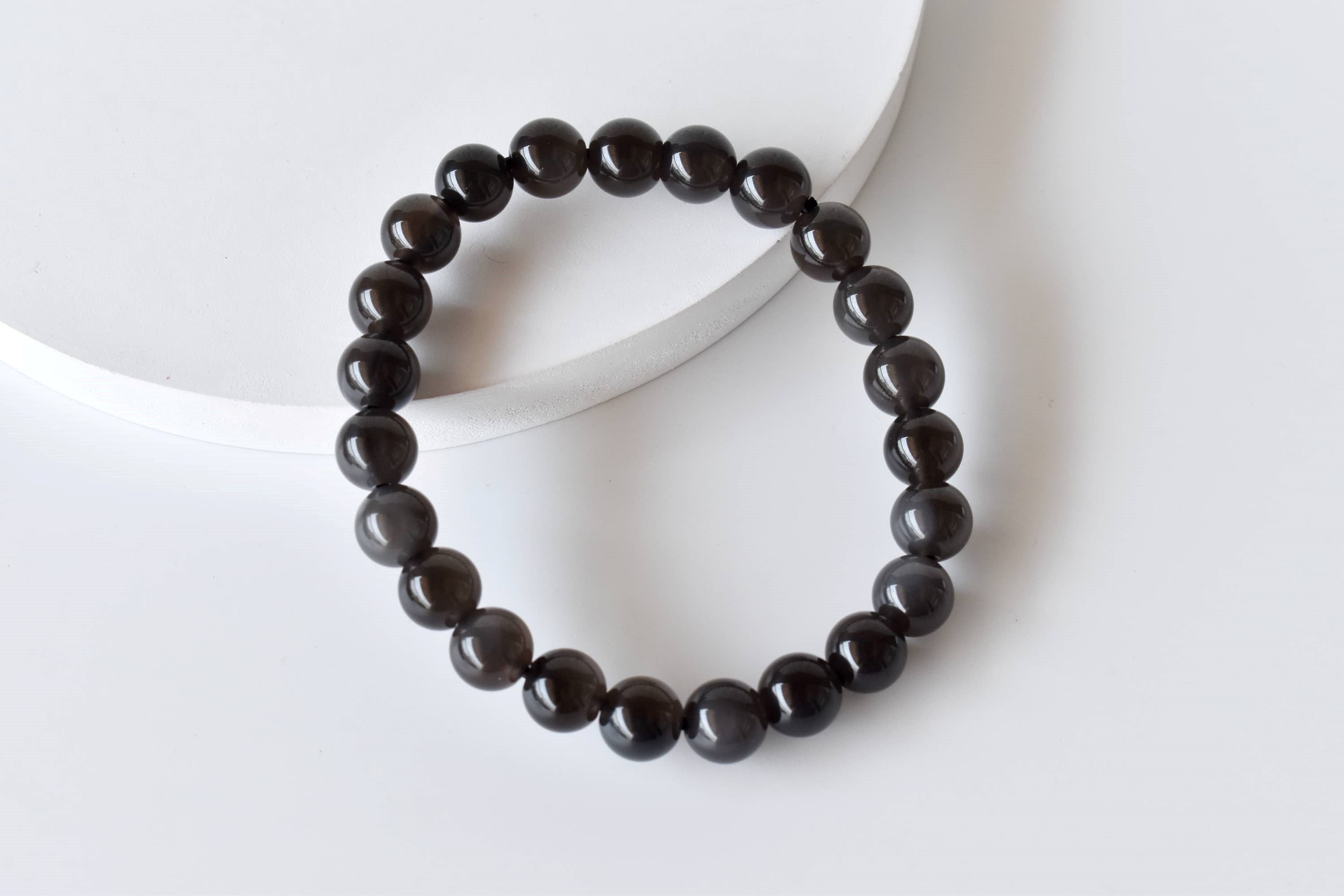 Black Obsidian Bracelet (Transformation and Clearing) DestGlow