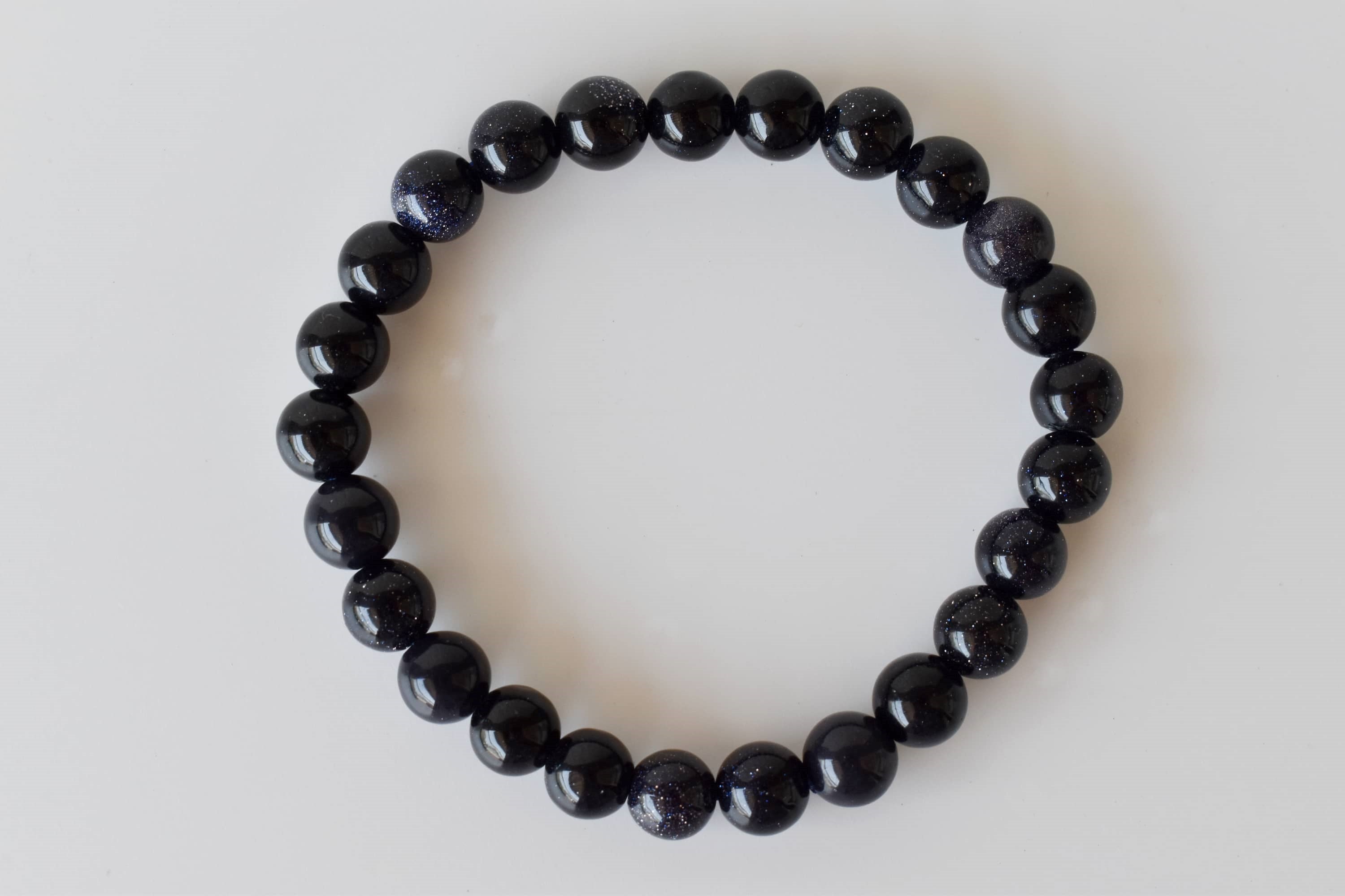 Blue Sandstone Bracelet (Inspiration and Trust) DestGlow