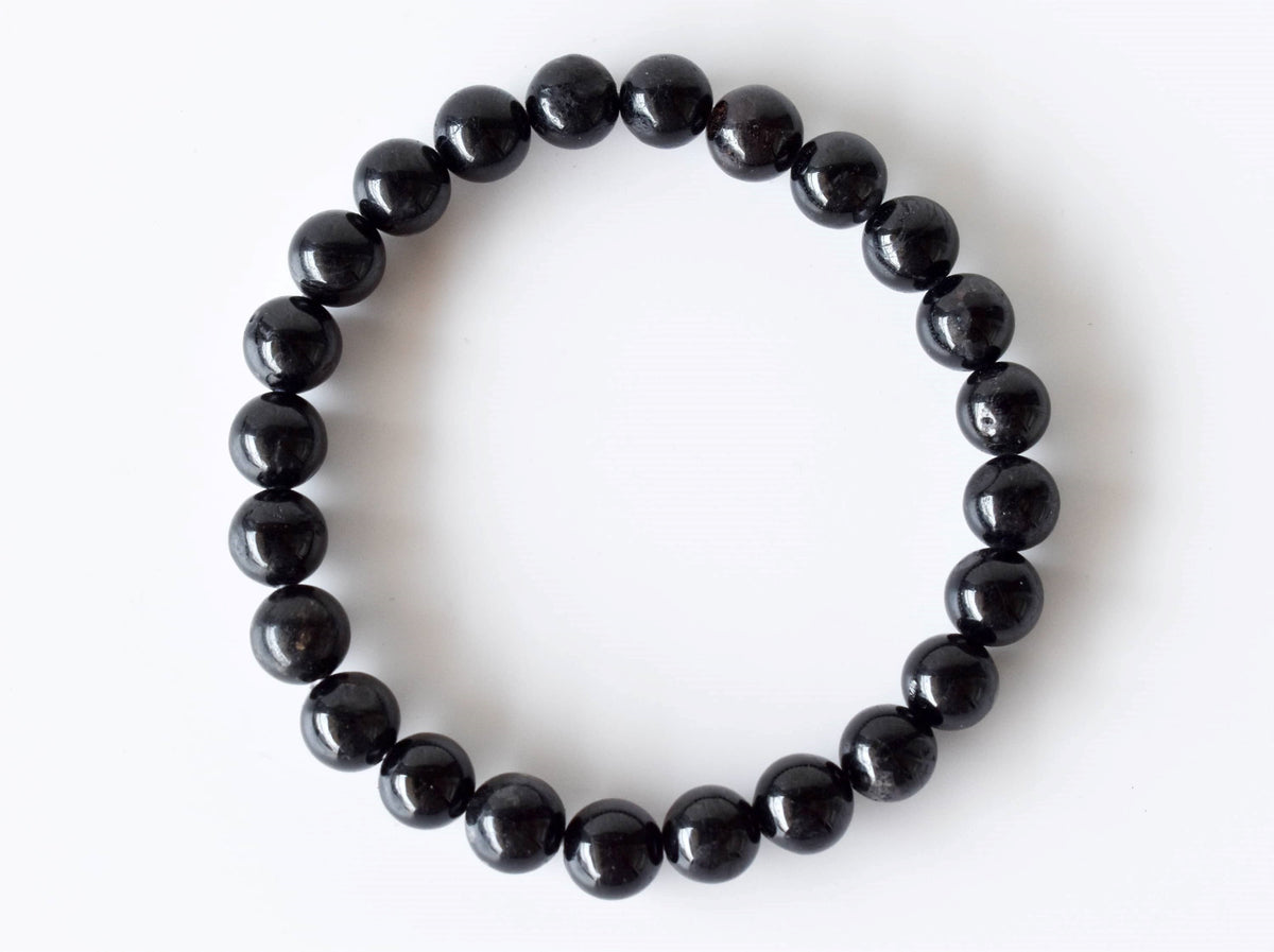 Black Tourmaline Bracelet(Resolution and Strength) DestGlow