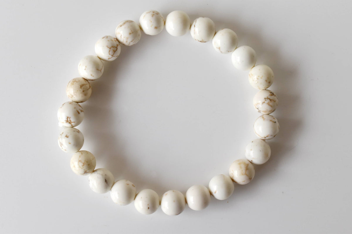 Copper Howlite Bracelet (Communication and Calming) DestGlow