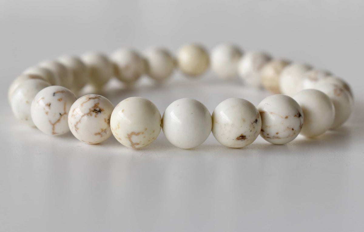 Copper Howlite Bracelet (Communication and Calming) DestGlow