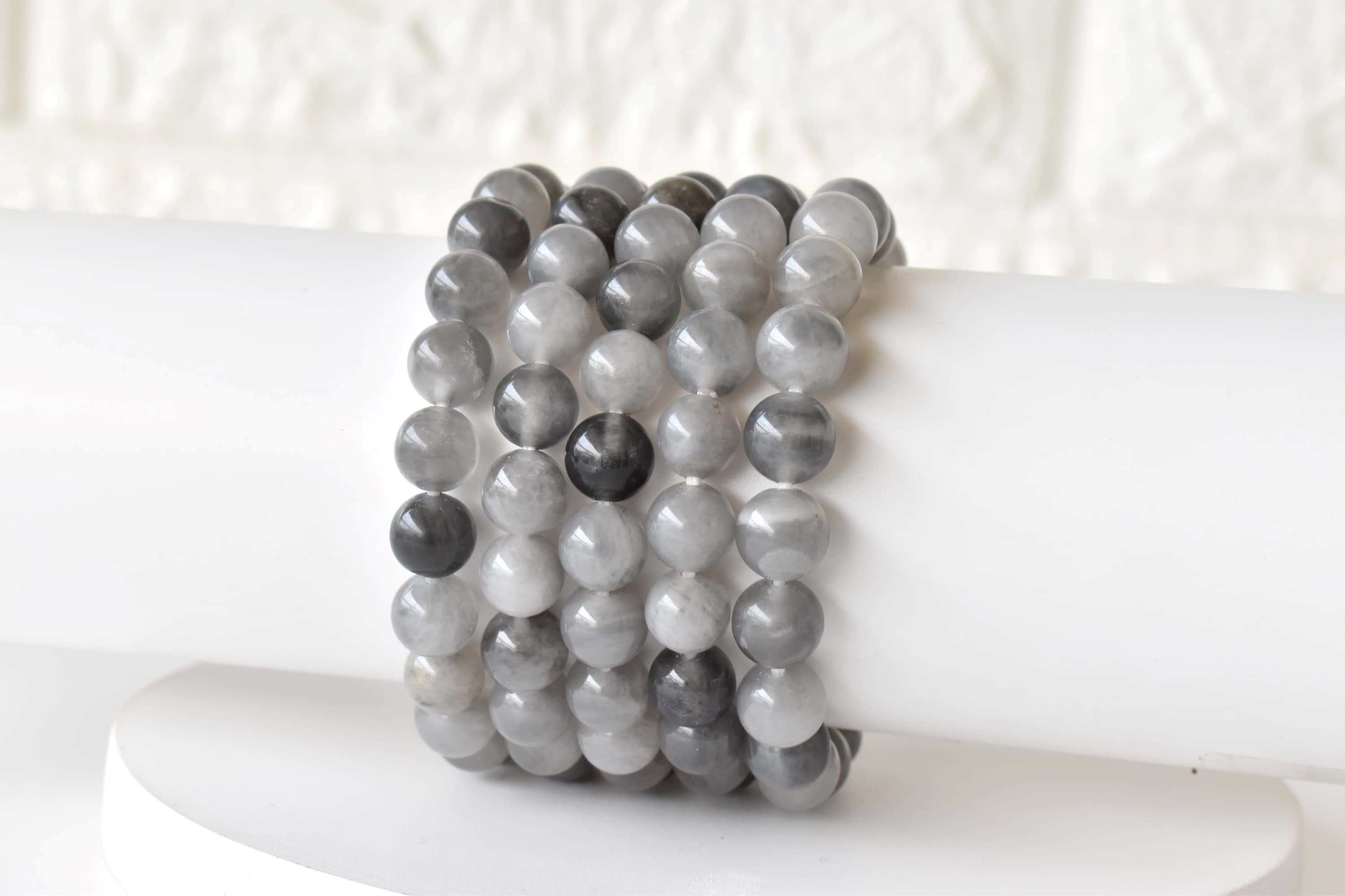 Cloudy Quartz Bracelet (Grounding and Support) DestGlow