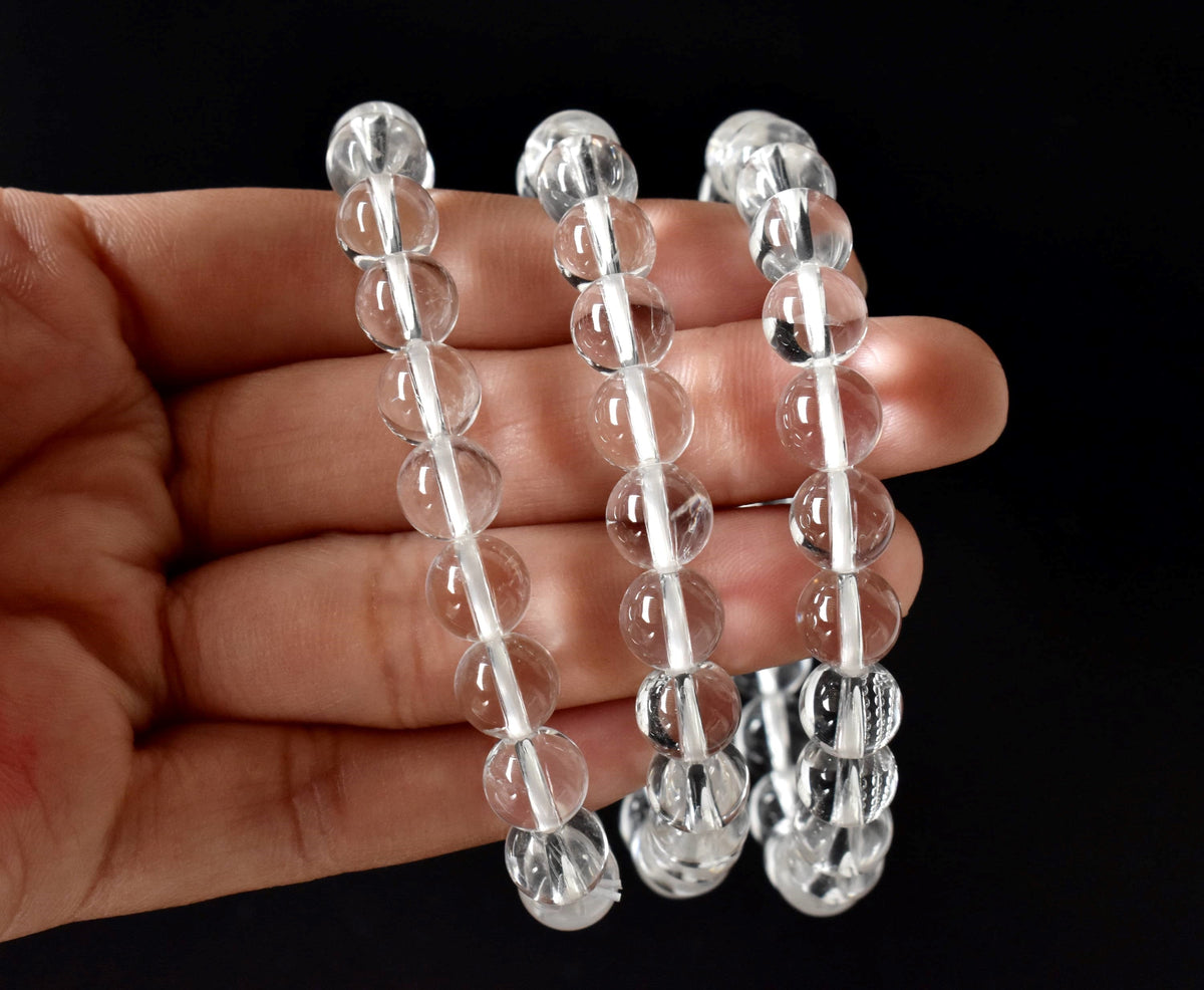 Crystal Quartz Bracelet(Enhancing and Manifesting). DestGlow