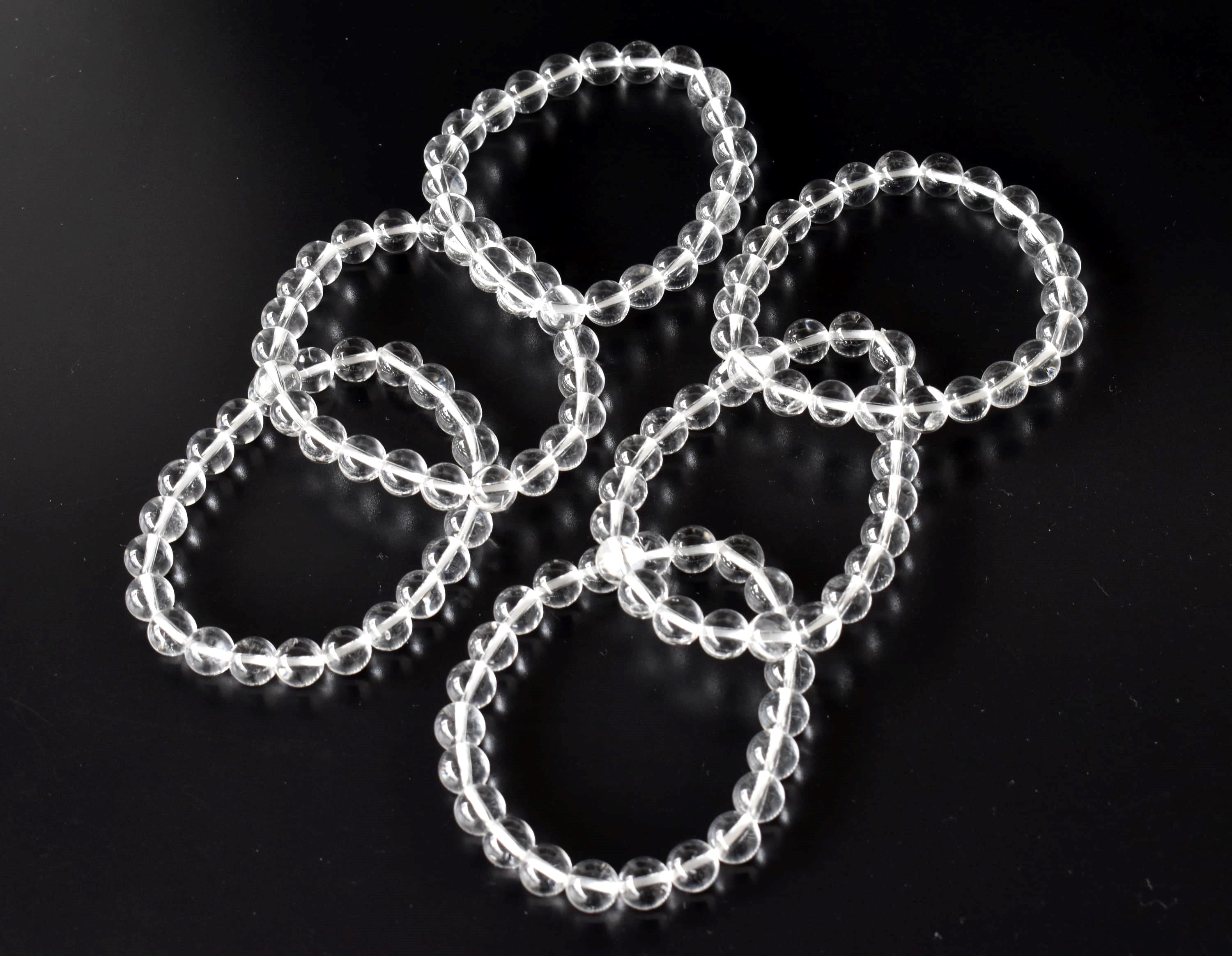 Crystal Quartz Bracelet(Enhancing and Manifesting). DestGlow