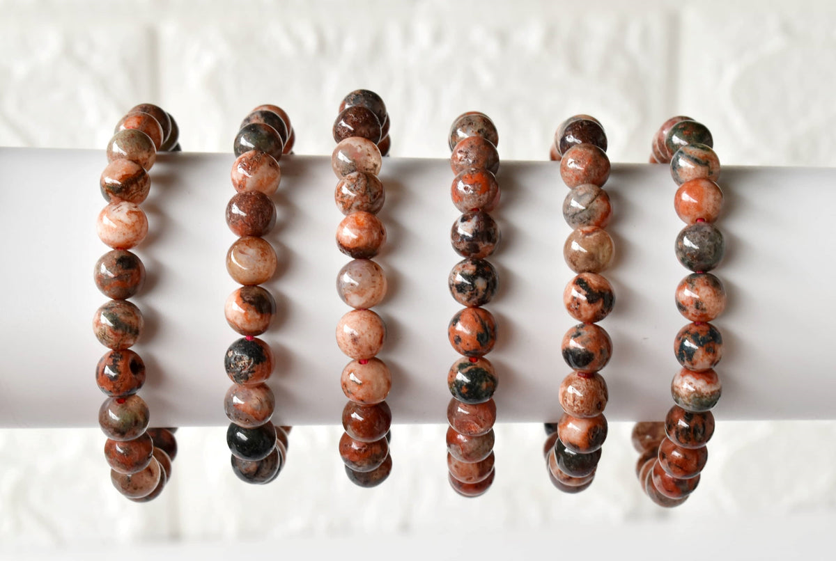 Fire Agate Bracelet(Prosperity and Spiritual Growth) DestGlow