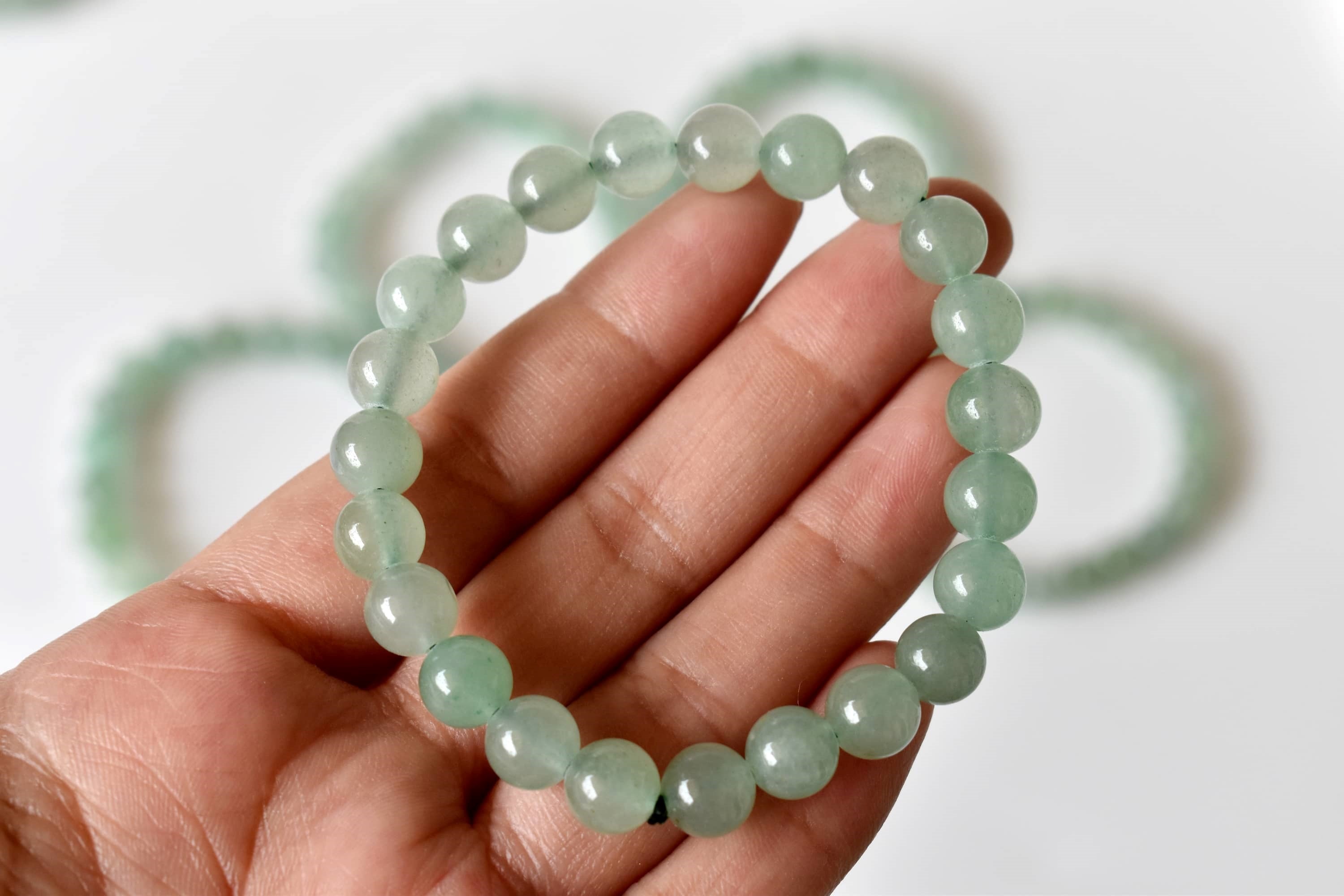 Green Aventurine Bracelet (Emotional Understanding and Attraction) DestGlow