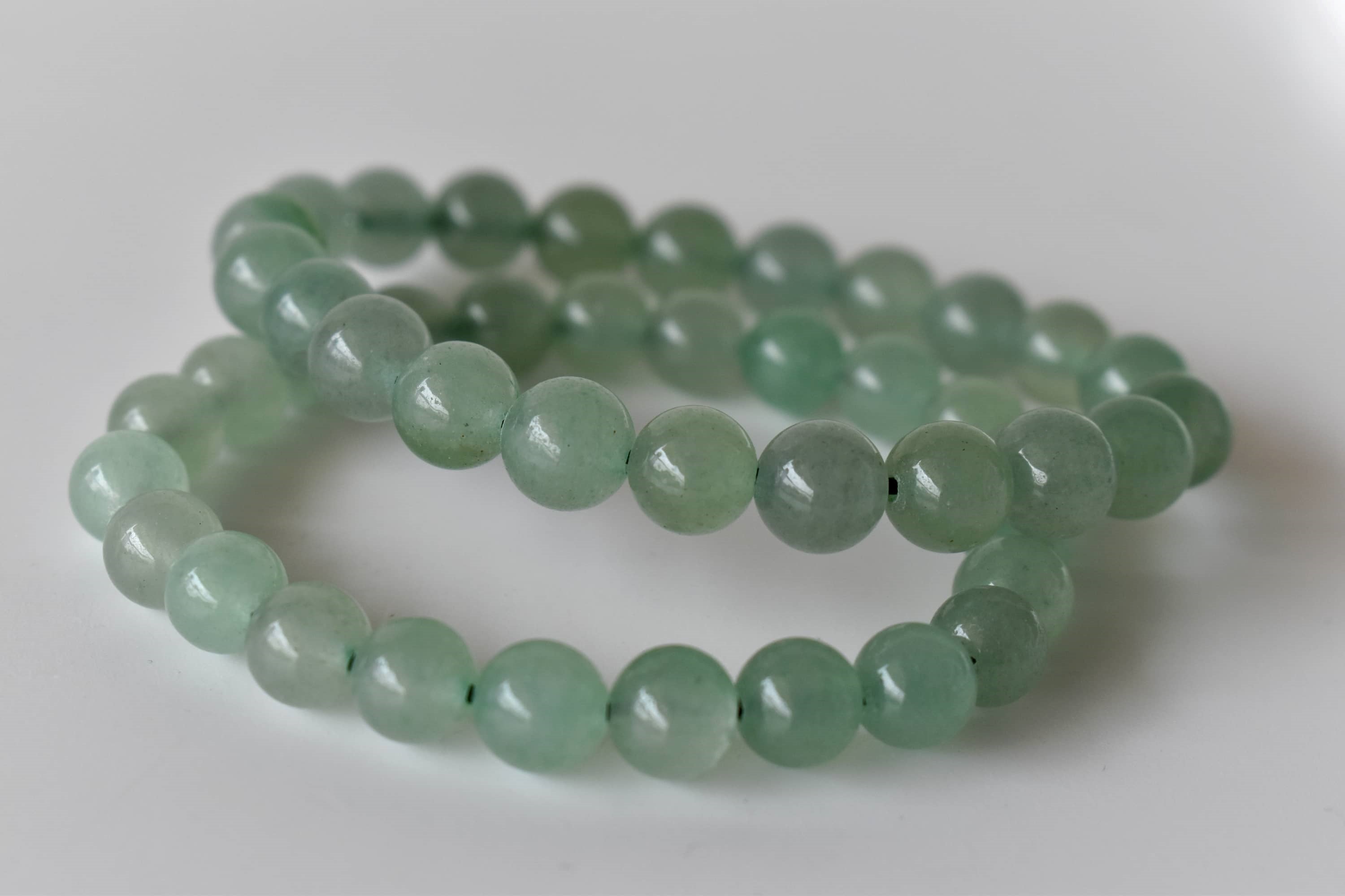 Green Aventurine Bracelet (Emotional Understanding and Attraction) DestGlow