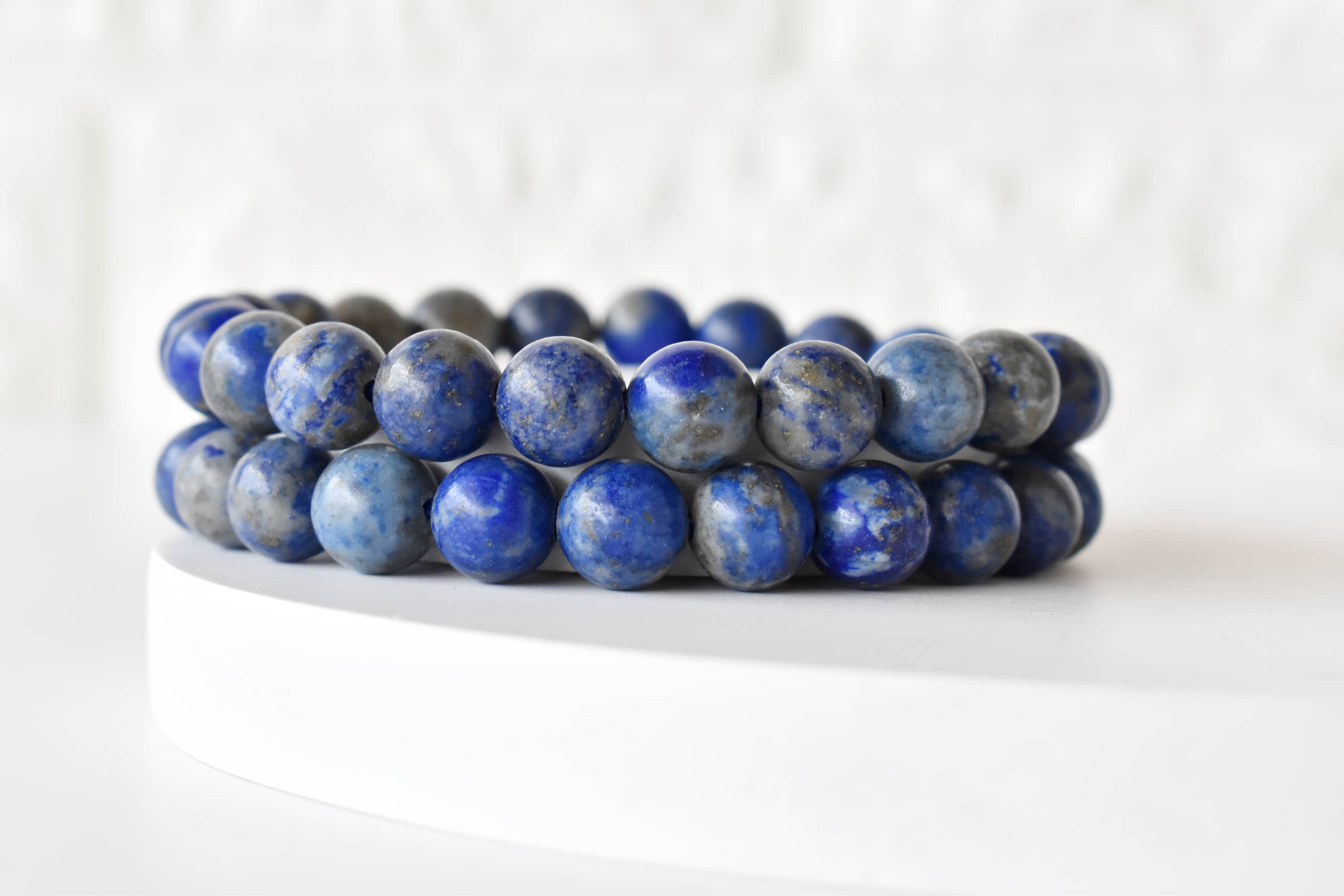 Lapis Lazuli Bracelet (Angelic Communication and Luck). DestGlow