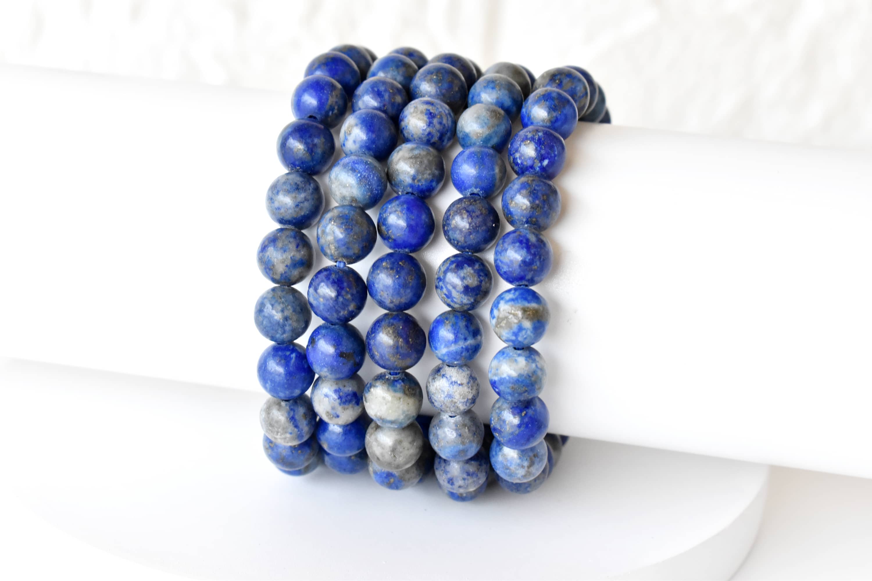 Lapis Lazuli Bracelet (Angelic Communication and Luck). DestGlow