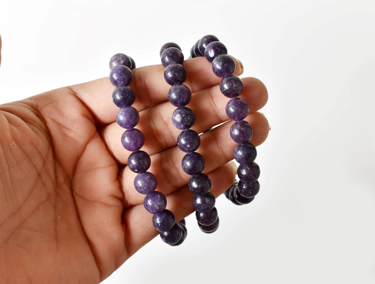 Lepidolite Bracelet (Emotional Understanding and Generosity) DestGlow
