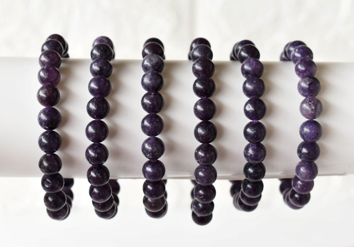 Lepidolite Bracelet (Emotional Understanding and Generosity) DestGlow