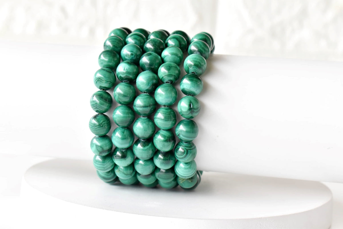 Malachite Bracelet (Travel and Confidence). DestGlow