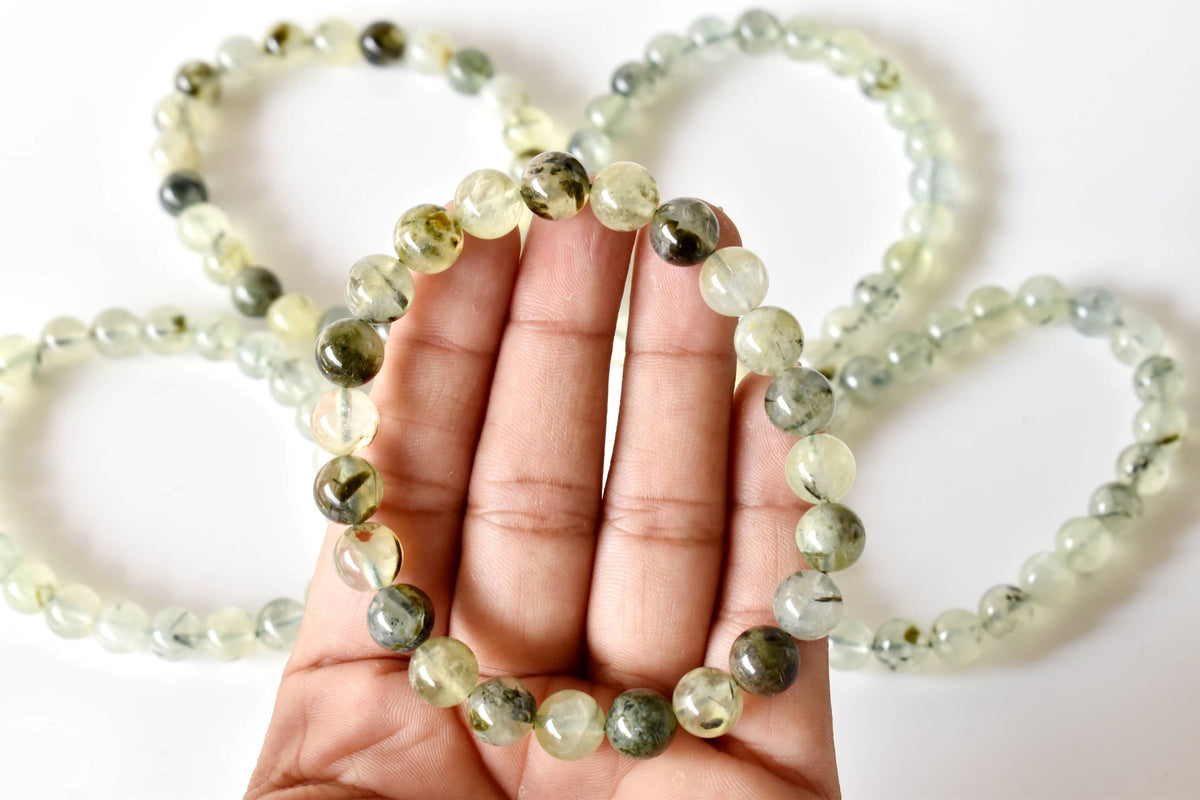 Phrenite Bracelet (Prosperity and Expansion) DestGlow