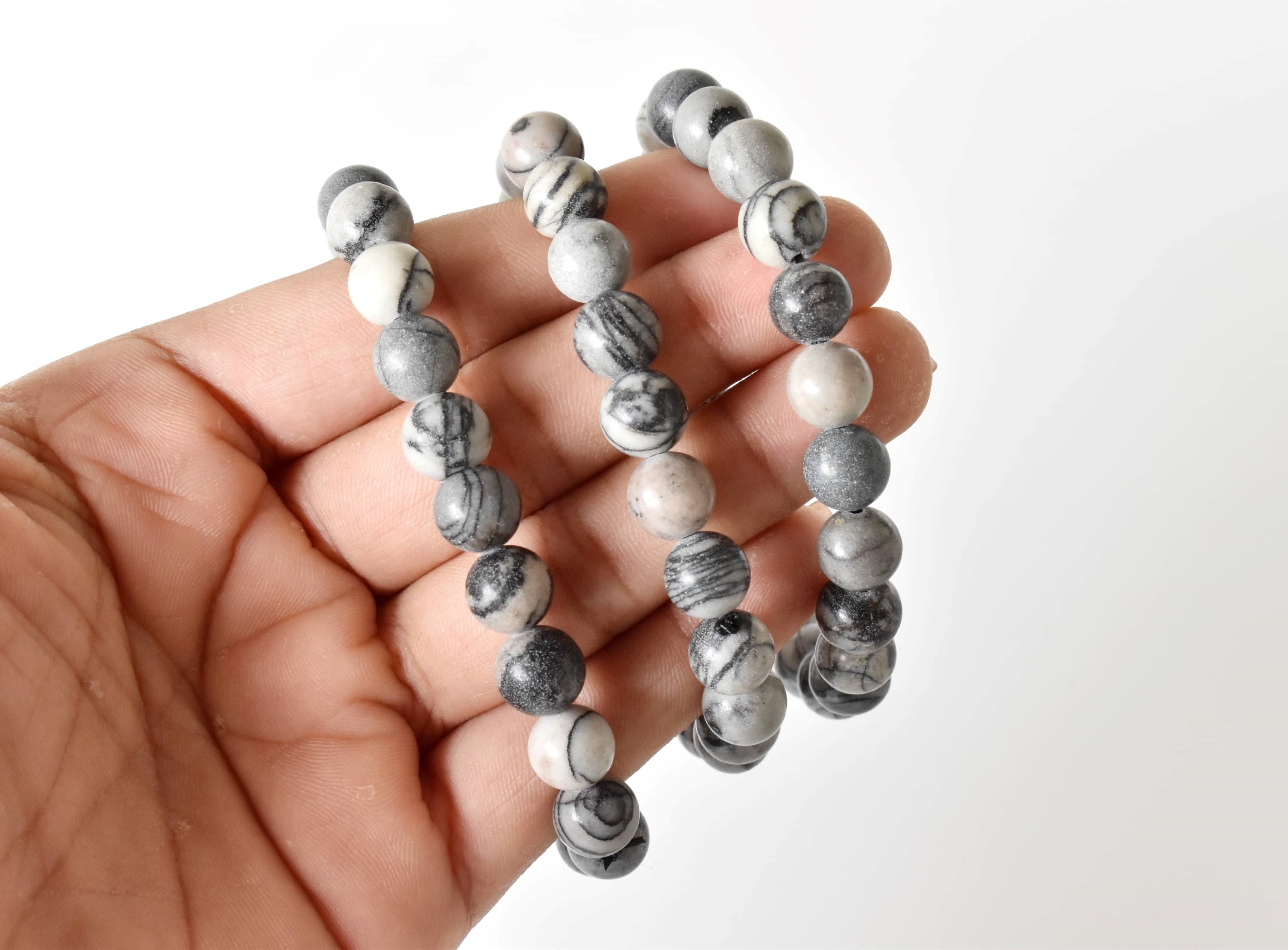 Picasso Jasper Bracelet (Transformation and Self-Discipline) DestGlow