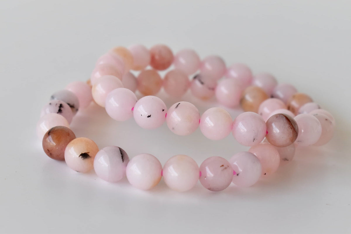 Pink Opal Bracelet (Mastering Fear and Wisdom) DestGlow