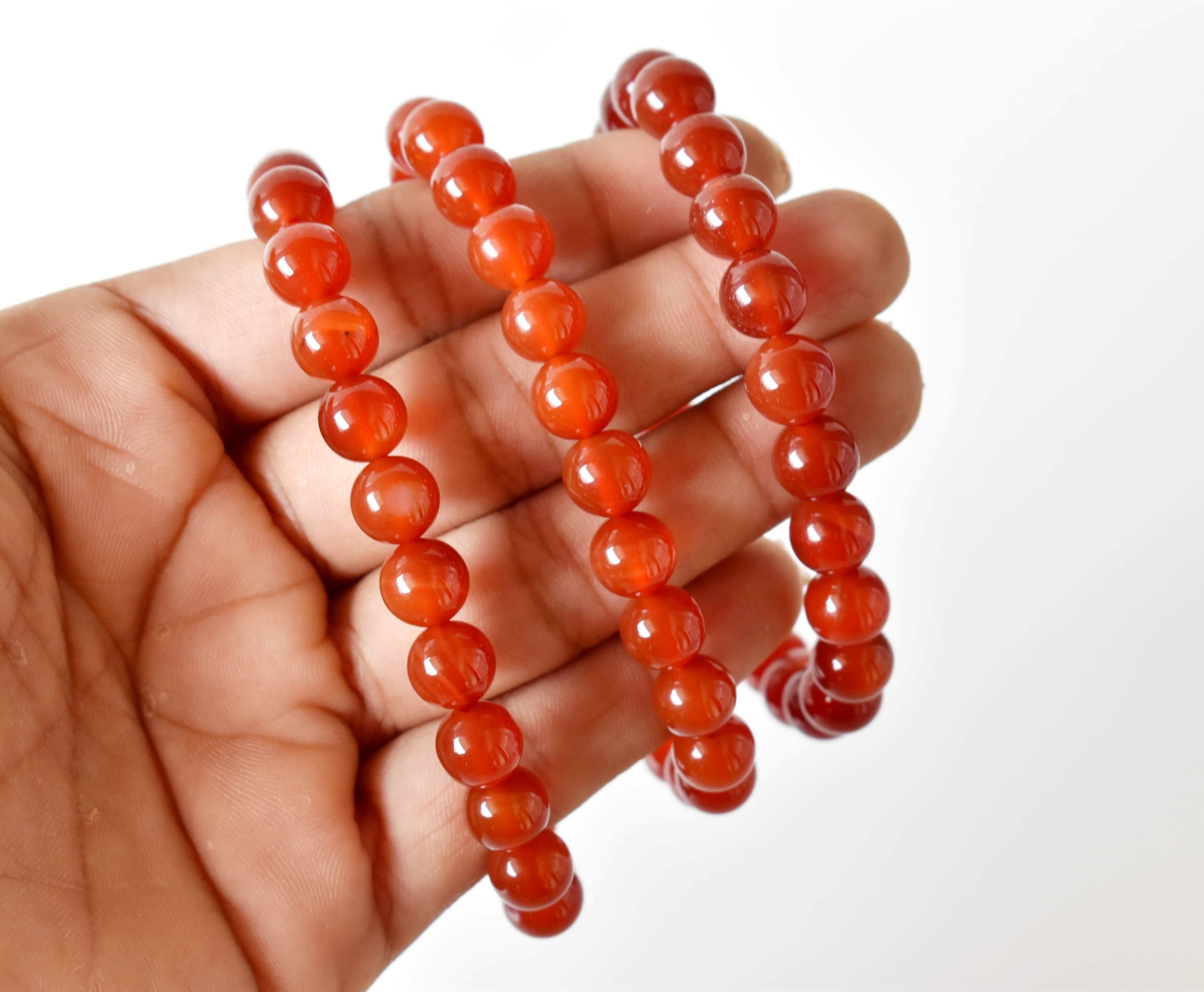 Red Onyx Bracelet (Spiritual Development and Prosperity) DestGlow