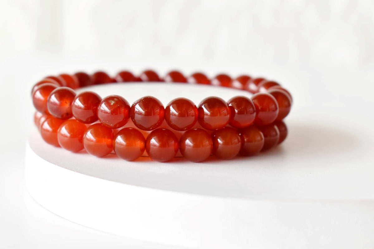 Red Onyx Bracelet (Spiritual Development and Prosperity) DestGlow