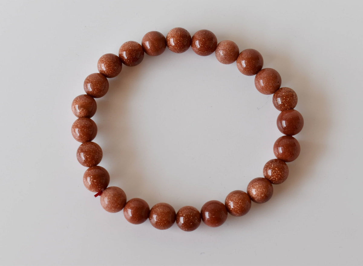 Red Sandstone Bracelet (Creativity and Truth) DestGlow