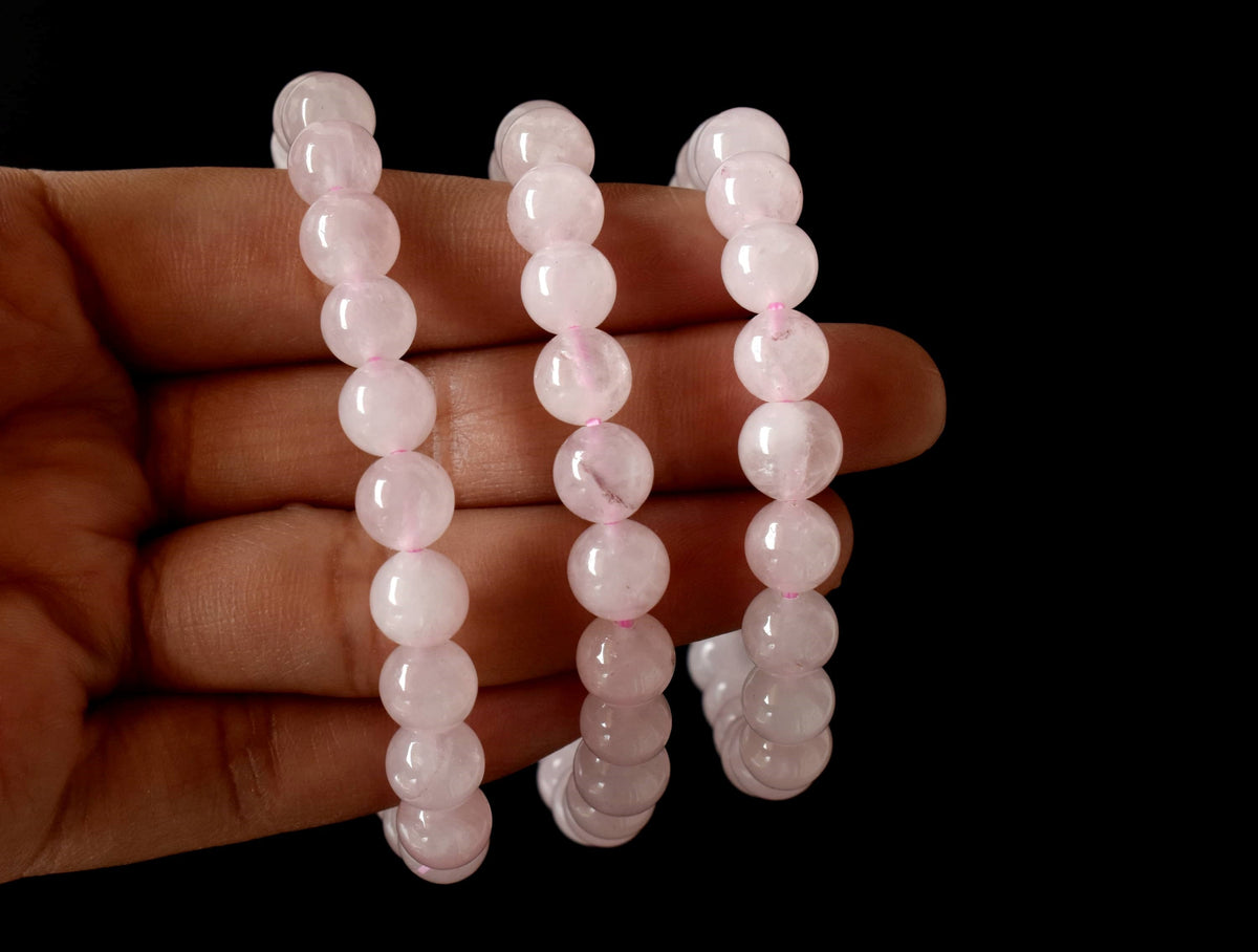 Rose Quartz Bracelet (Self-Love and Concentration) DestGlow