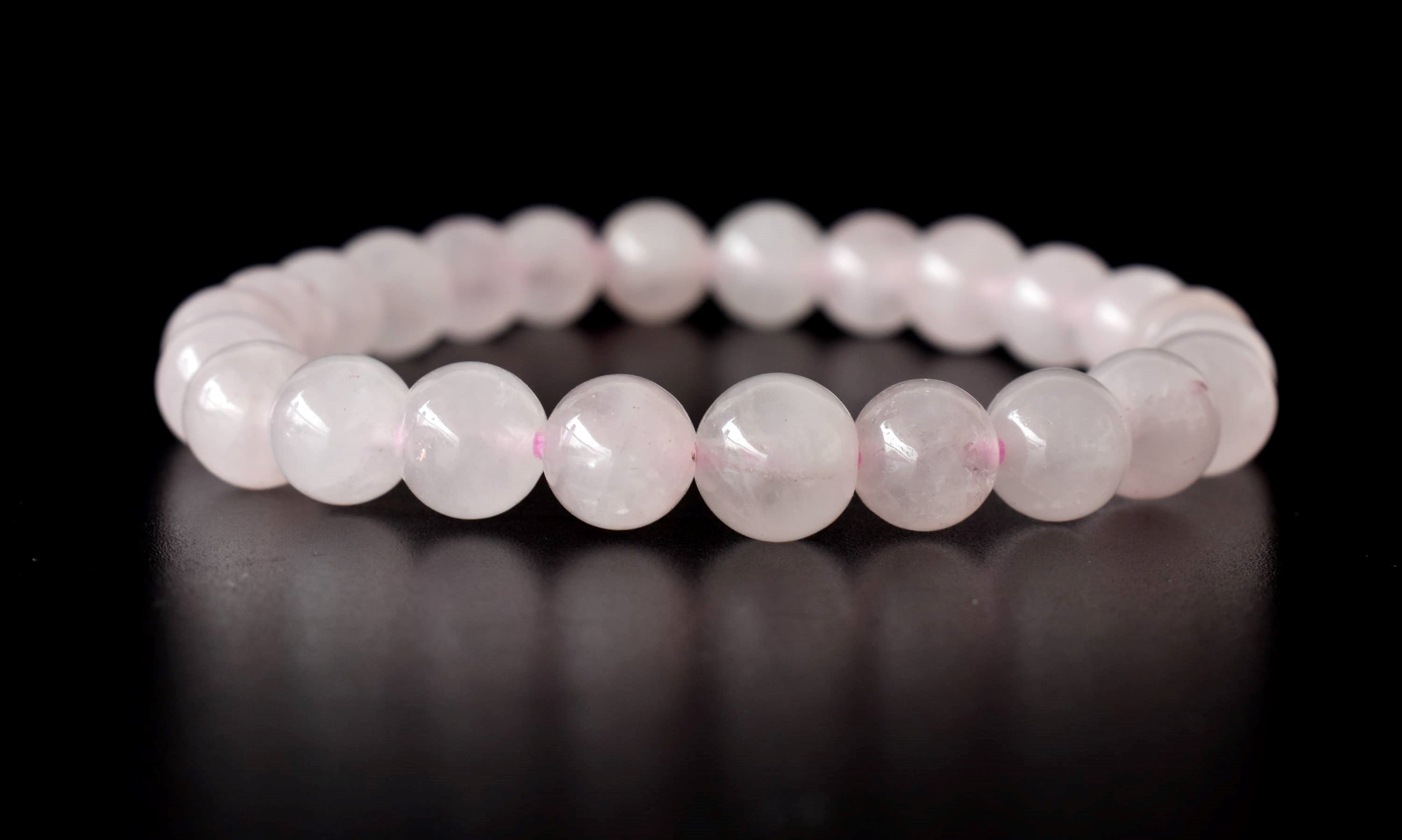 Rose Quartz Bracelet (Self-Love and Concentration) DestGlow