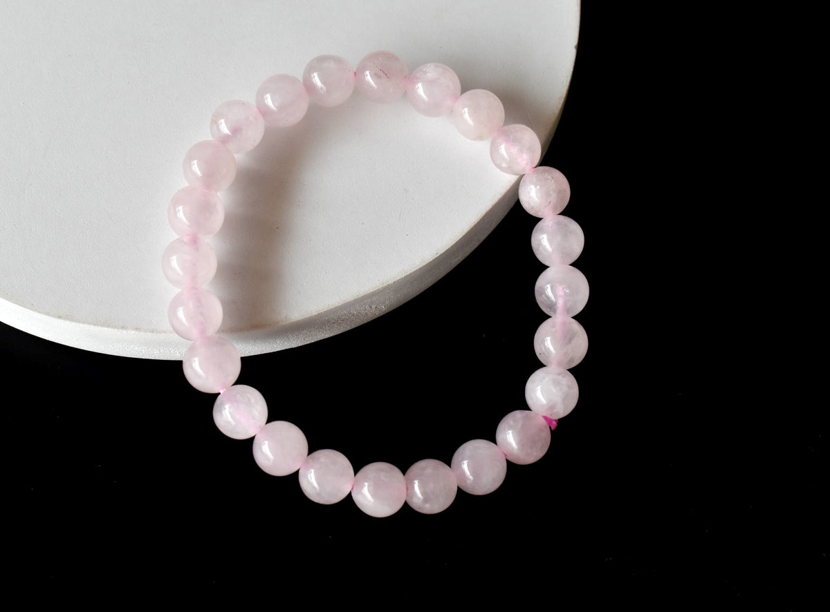 Rose Quartz Bracelet (Self-Love and Concentration) DestGlow
