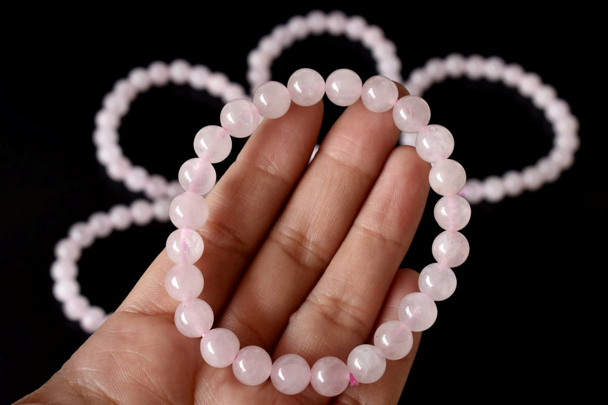 Rose Quartz Bracelet (Self-Love and Concentration) DestGlow