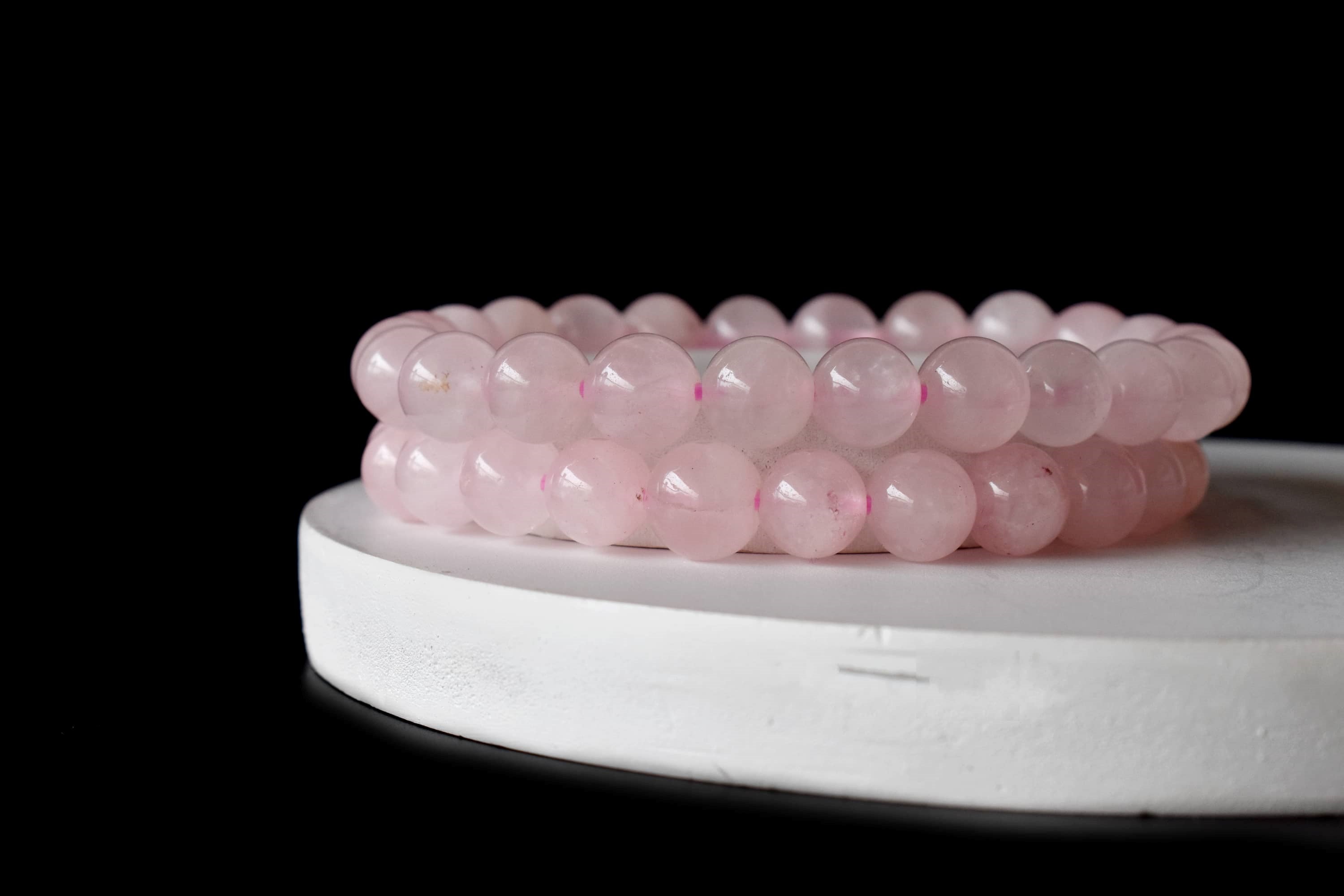 Rose Quartz Bracelet (Self-Love and Concentration) DestGlow