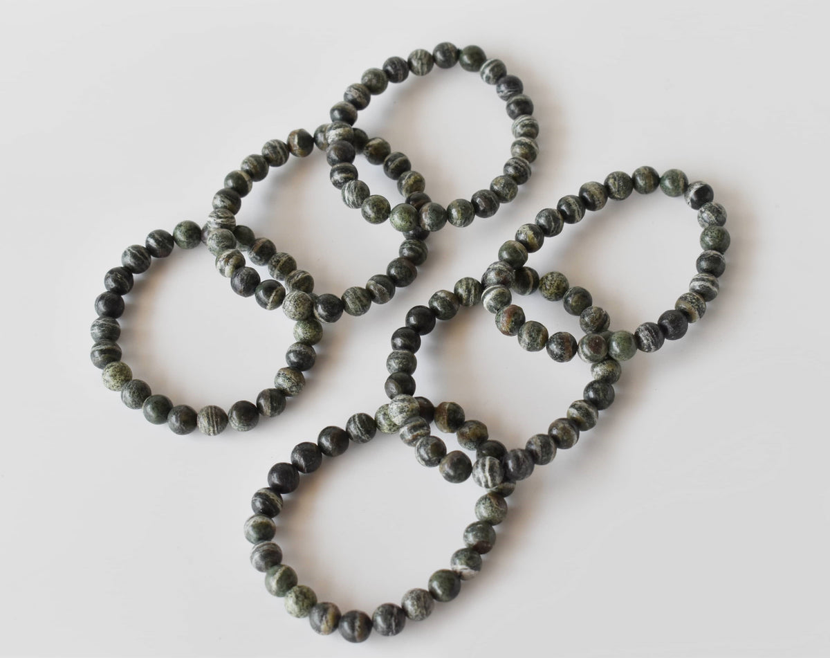 Seraphinite Bracelet (Self-Healing and Passion) DestGlow