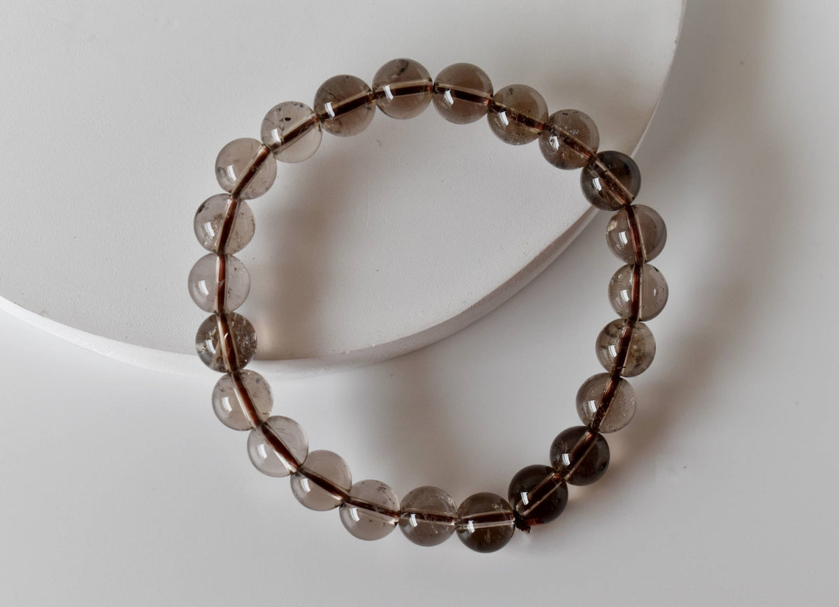 Smokey Quartz Bracelet (Depression and Abundance) DestGlow