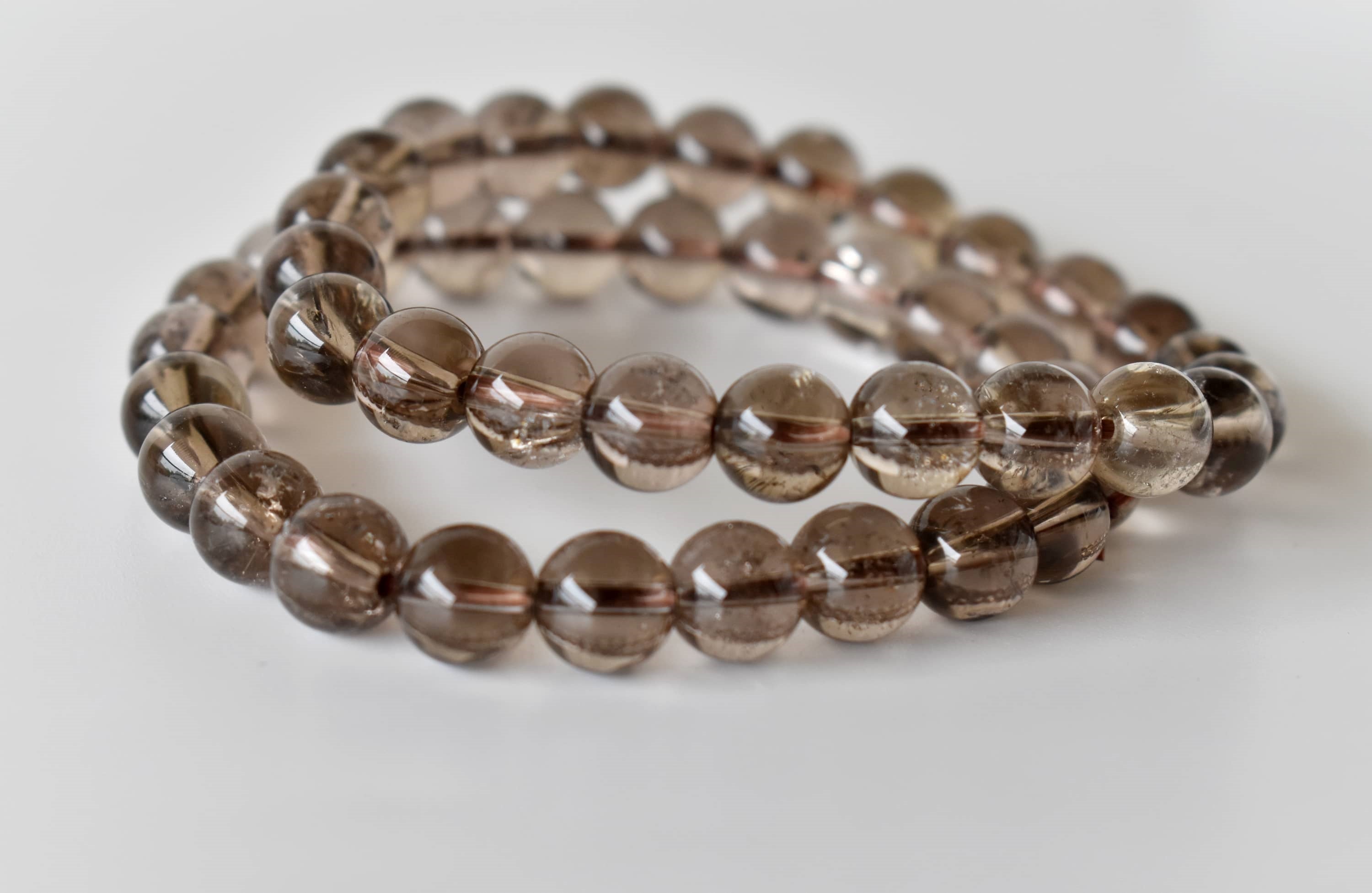 Smokey Quartz Bracelet (Depression and Abundance) DestGlow