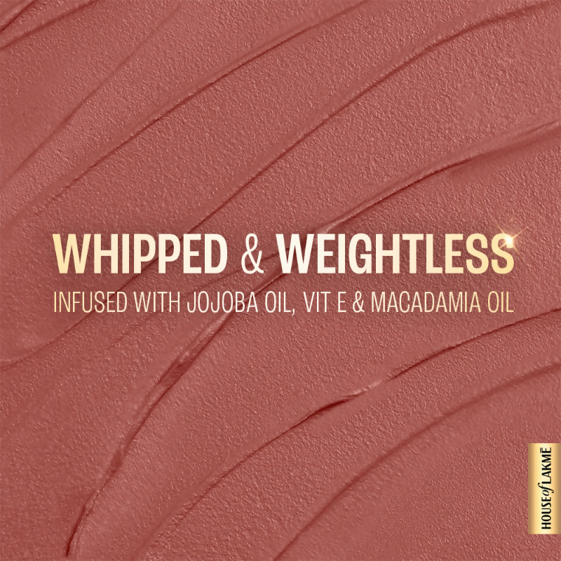 Lakme Xtraordin-Airy One-And-Done Lip, Eye & Cheek Tint - Nude Nudge