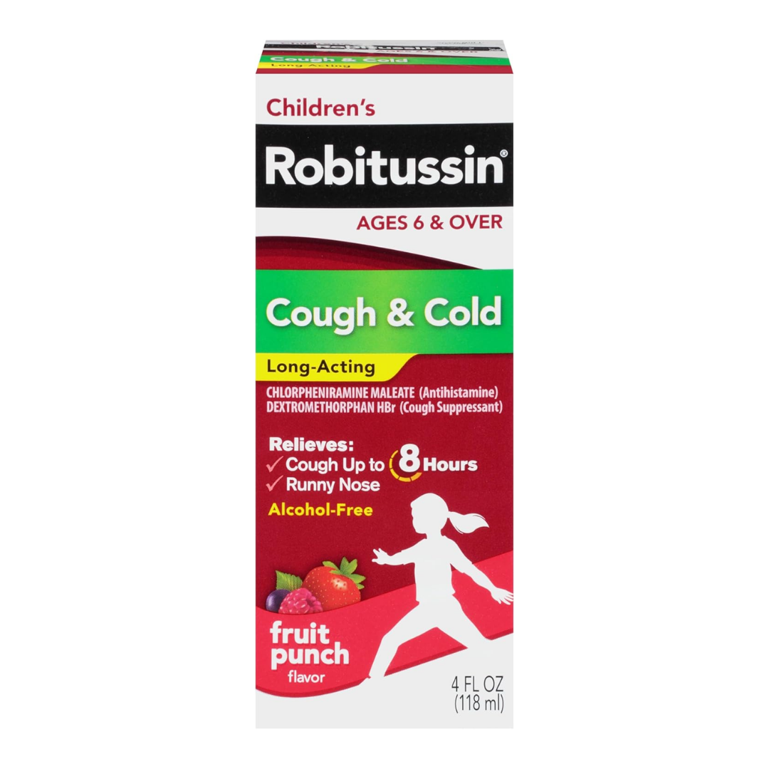 Robitussin Children’s Cough & Cold Fruit Punch (4 oz) DestGlow