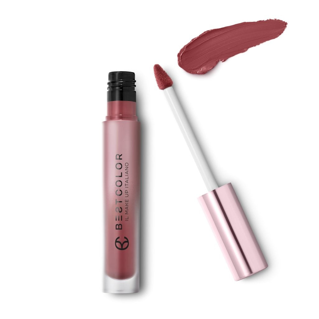 Best Color, Invincible Matte Liquid Lipstick by Damask Rose