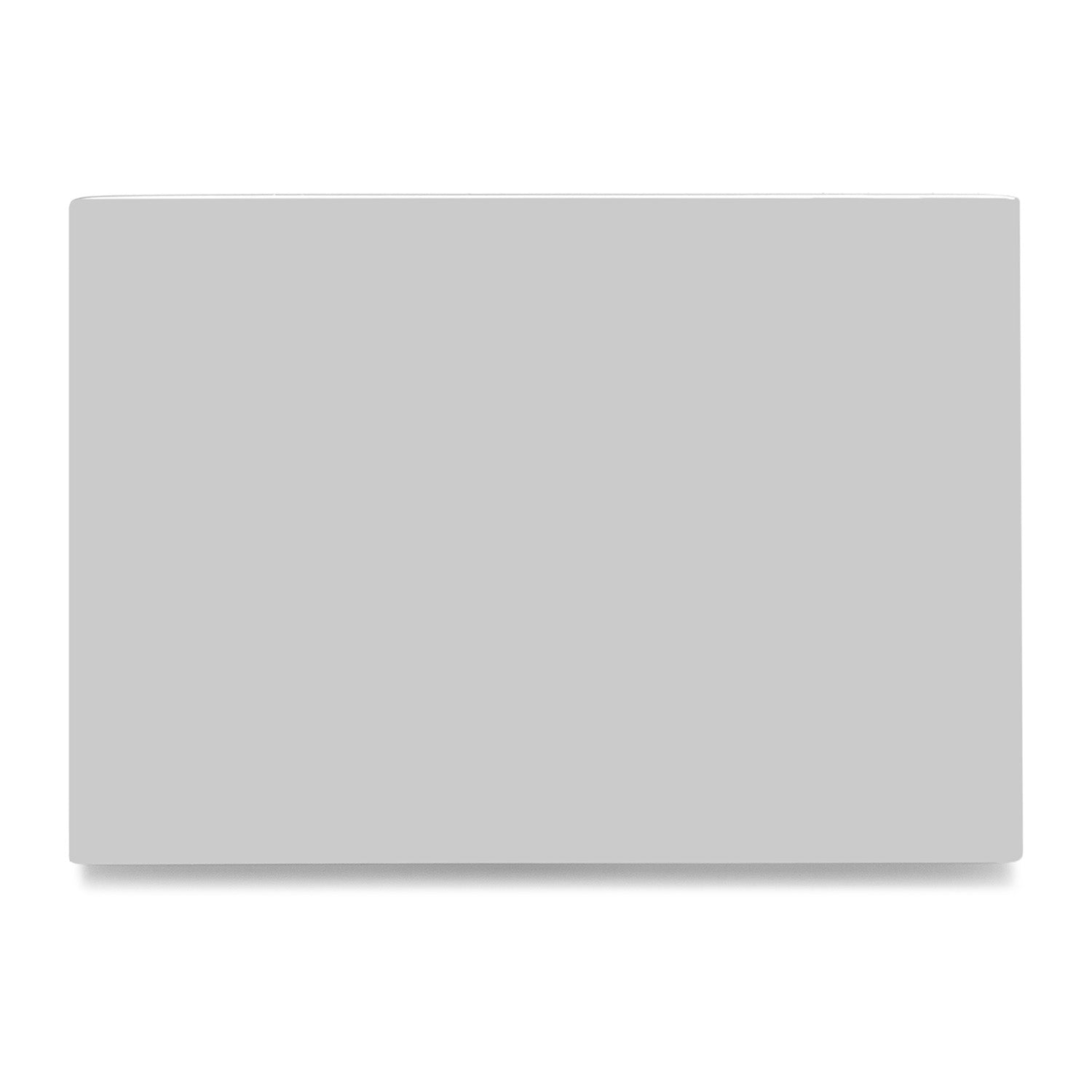 Sterling Silver Infinity Edge Rectangle Engravable Cufflinks by Cufflinks.com