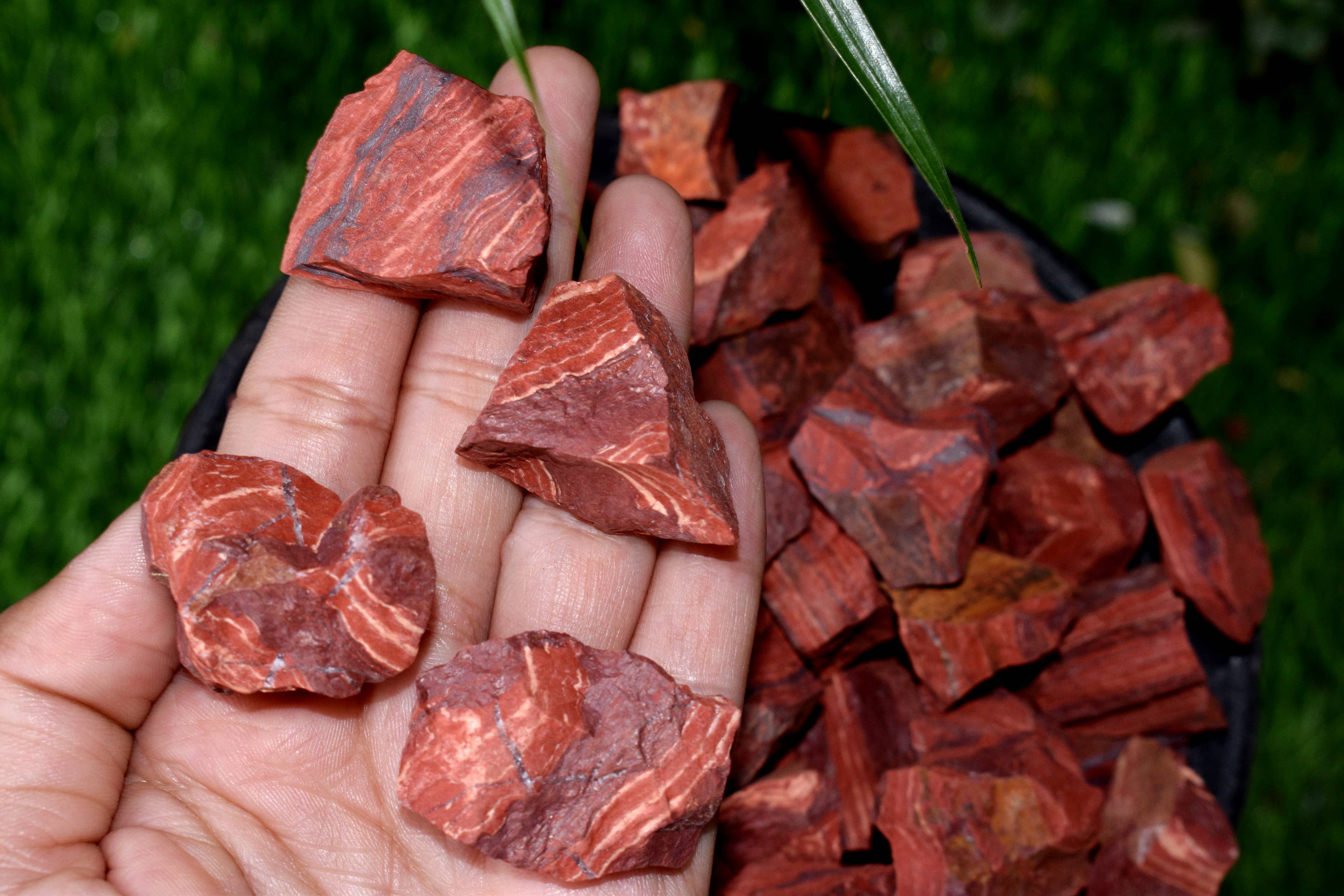 Star Bust Rough Natural Stones 1 inch Star Bust Raw Stones, Raw Crystal Chunks in pack size 4oz, 1/2lb, 1lb.