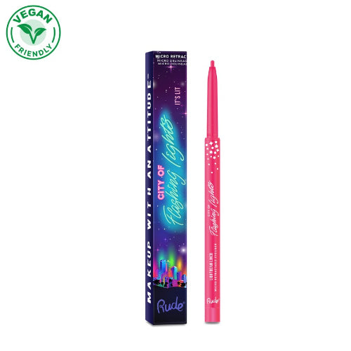 RUDE City of Flashing Lights Micro Retractable Liner - It&